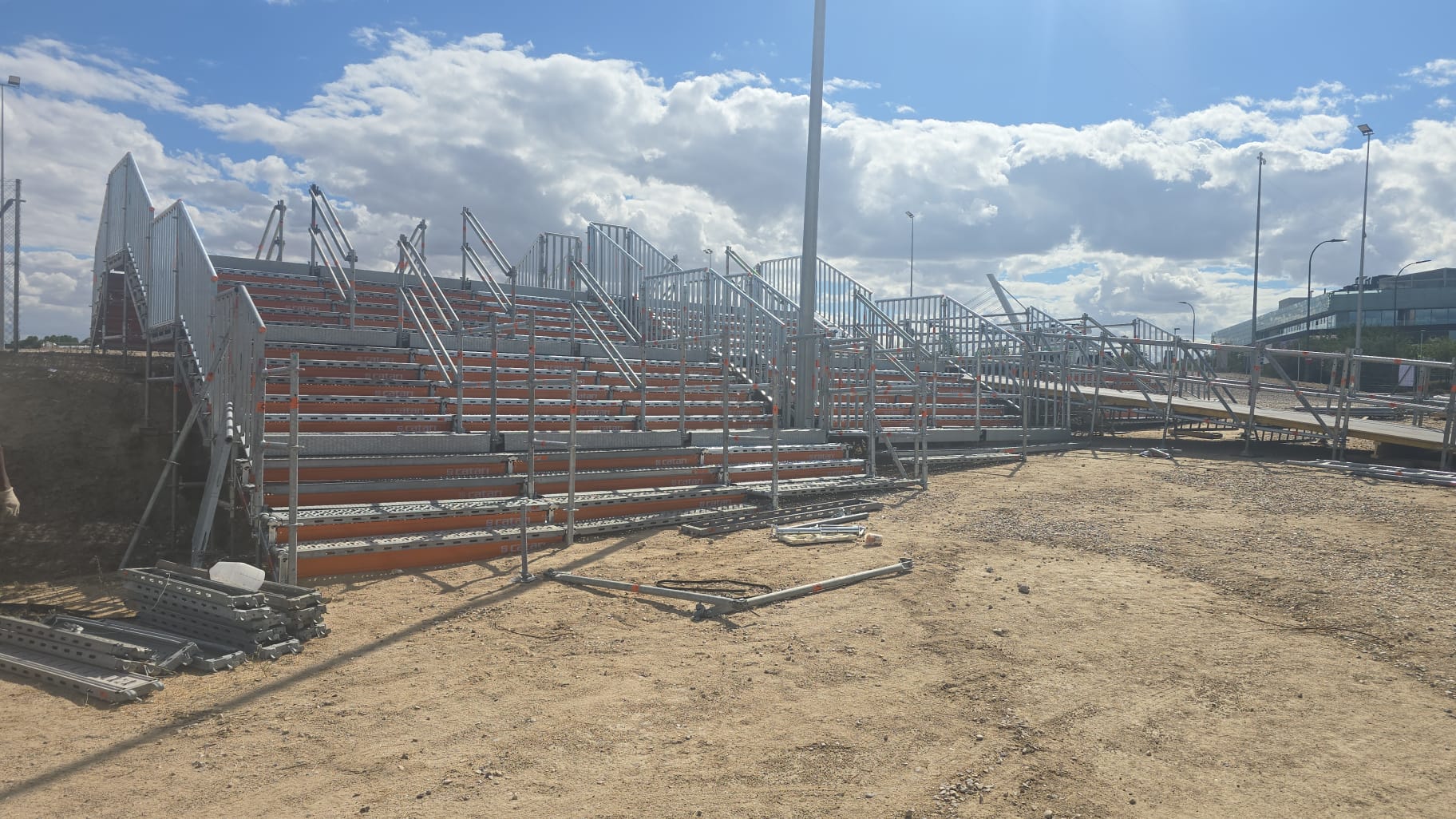 Montaje de Acceso, Recinto Ferial Pozuelo (Evento)